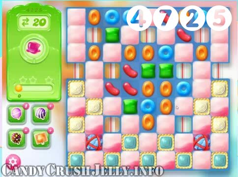 Candy Crush Jelly Saga : Level 4725 – Videos, Cheats, Tips and Tricks