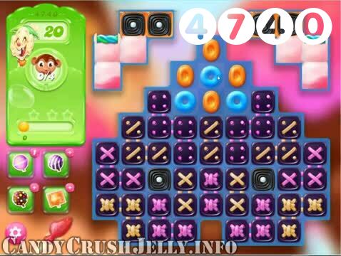 Candy Crush Jelly Saga : Level 4740 – Videos, Cheats, Tips and Tricks