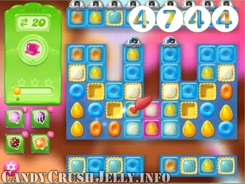Candy Crush Jelly Saga : Level 4744 – Videos, Cheats, Tips and Tricks