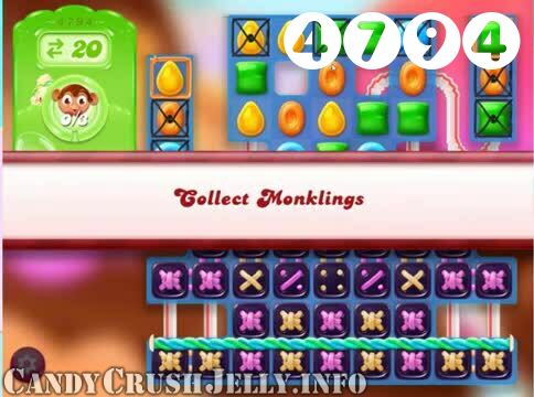 Candy Crush Jelly Saga : Level 4794 – Videos, Cheats, Tips and Tricks