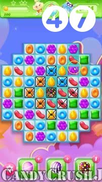 Candy Crush Jelly Saga : Level 47 – Videos, Cheats, Tips and Tricks
