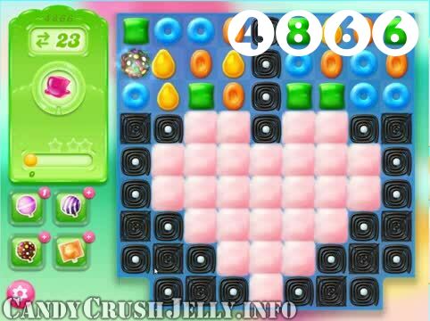 Candy Crush Jelly Saga : Level 4866 – Videos, Cheats, Tips and Tricks