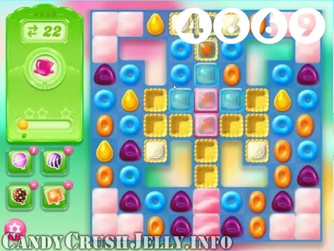 Candy Crush Jelly Saga : Level 4869 – Videos, Cheats, Tips and Tricks