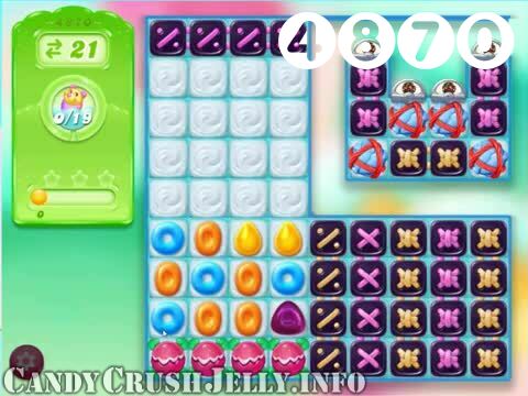 Candy Crush Jelly Saga : Level 4870 – Videos, Cheats, Tips and Tricks