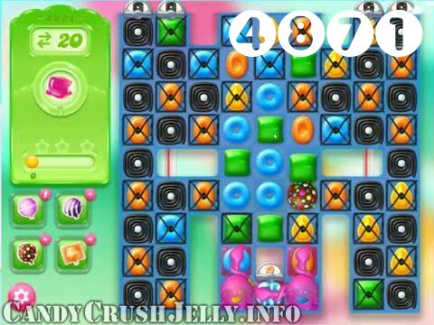Candy Crush Jelly Saga : Level 4871 – Videos, Cheats, Tips and Tricks