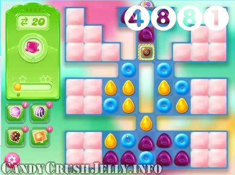 Candy Crush Jelly Saga : Level 4881 – Videos, Cheats, Tips and Tricks
