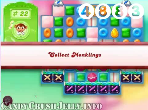 Candy Crush Jelly Saga : Level 4883 – Videos, Cheats, Tips and Tricks