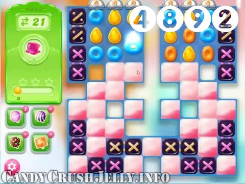 Candy Crush Jelly Saga : Level 4892 – Videos, Cheats, Tips and Tricks