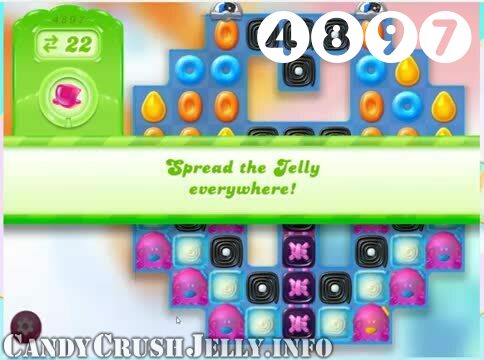 Candy Crush Jelly Saga : Level 4897 – Videos, Cheats, Tips and Tricks