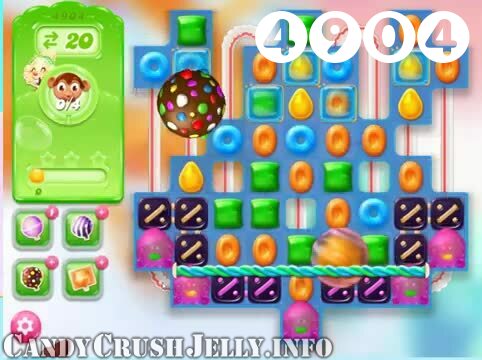 Candy Crush Jelly Saga : Level 4904 – Videos, Cheats, Tips and Tricks