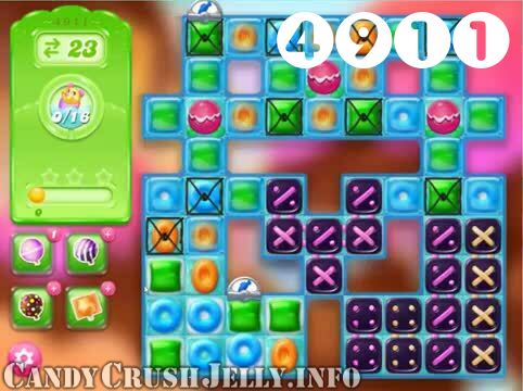 Candy Crush Jelly Saga : Level 4911 – Videos, Cheats, Tips and Tricks