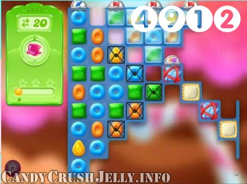 Candy Crush Jelly Saga : Level 4912 – Videos, Cheats, Tips and Tricks