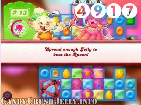 Candy Crush Jelly Saga : Level 4917 – Videos, Cheats, Tips and Tricks