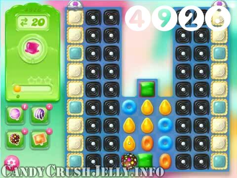 Candy Crush Jelly Saga : Level 4926 – Videos, Cheats, Tips and Tricks