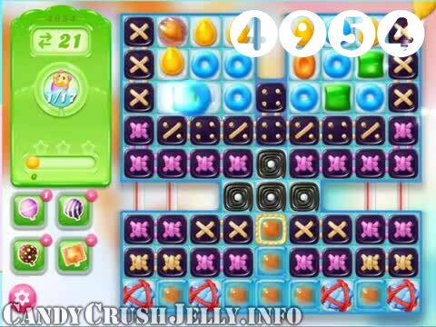 Candy Crush Jelly Saga : Level 4954 – Videos, Cheats, Tips and Tricks
