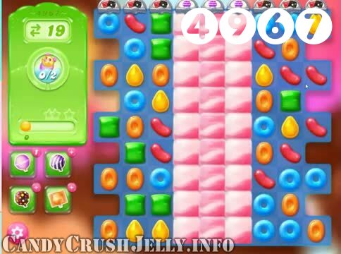 Candy Crush Jelly Saga : Level 4967 – Videos, Cheats, Tips and Tricks