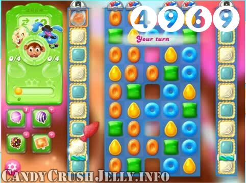 Candy Crush Jelly Saga : Level 4969 – Videos, Cheats, Tips and Tricks