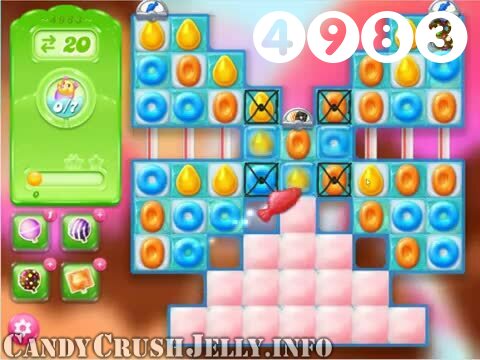 Candy Crush Jelly Saga : Level 4983 – Videos, Cheats, Tips and Tricks