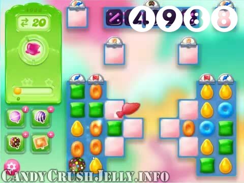 Candy Crush Jelly Saga : Level 4988 – Videos, Cheats, Tips and Tricks