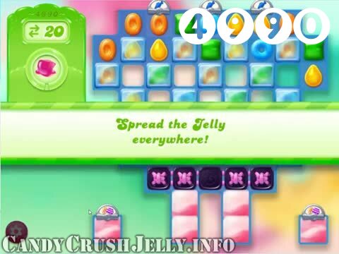 Candy Crush Jelly Saga : Level 4990 – Videos, Cheats, Tips and Tricks