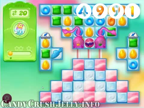 Candy Crush Jelly Saga : Level 4991 – Videos, Cheats, Tips and Tricks