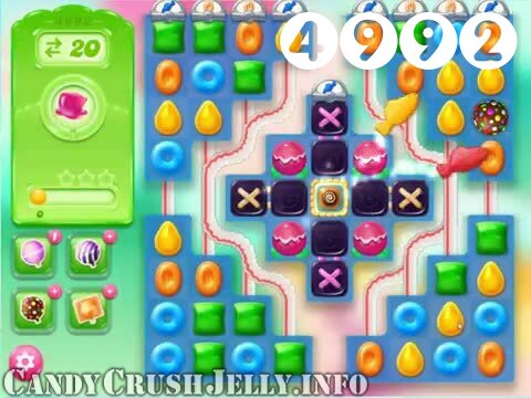 Candy Crush Jelly Saga : Level 4992 – Videos, Cheats, Tips and Tricks