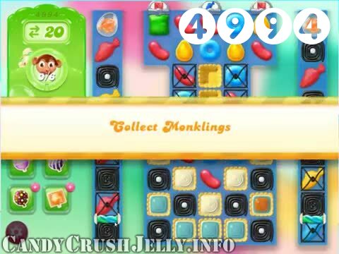 Candy Crush Jelly Saga : Level 4994 – Videos, Cheats, Tips and Tricks