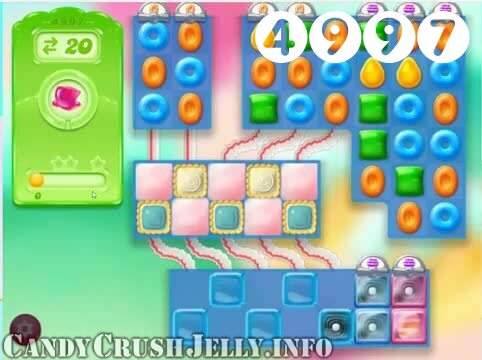 Candy Crush Jelly Saga : Level 4997 – Videos, Cheats, Tips and Tricks