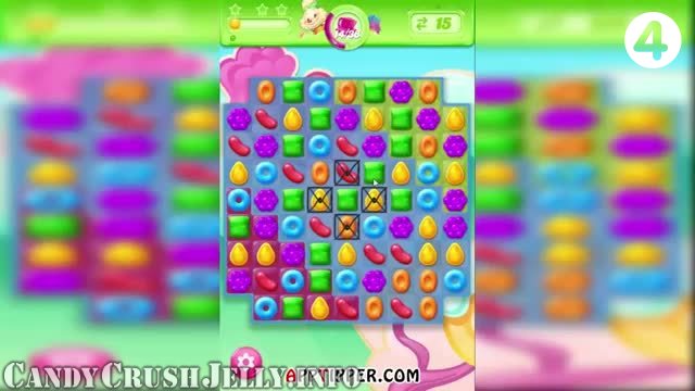 Candy Crush Jelly Saga : Level 4 – Videos, Cheats, Tips and Tricks