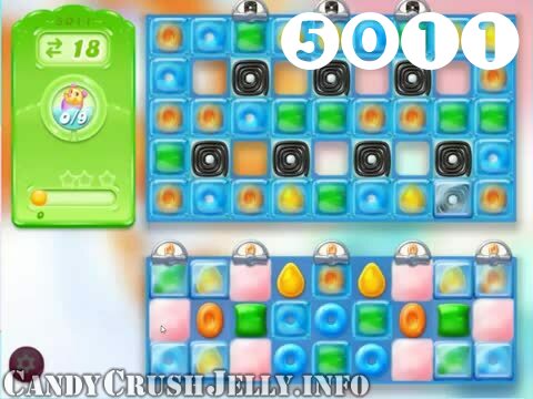 Candy Crush Jelly Saga : Level 5011 – Videos, Cheats, Tips and Tricks