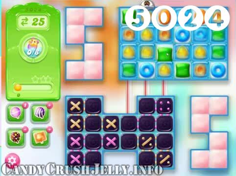 Candy Crush Jelly Saga : Level 5024 – Videos, Cheats, Tips and Tricks