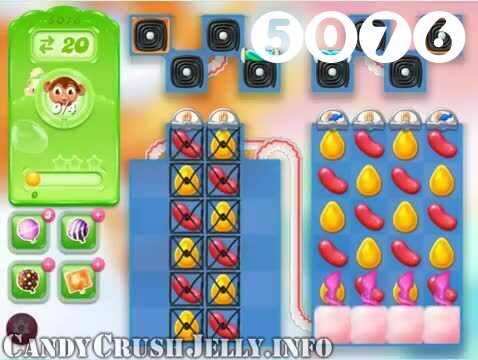 Candy Crush Jelly Saga : Level 5076 – Videos, Cheats, Tips and Tricks