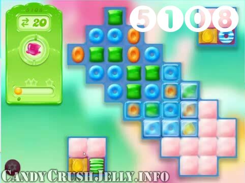 Candy Crush Jelly Saga : Level 5108 – Videos, Cheats, Tips and Tricks