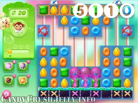 Candy Crush Jelly Saga : Level 5110 – Videos, Cheats, Tips and Tricks