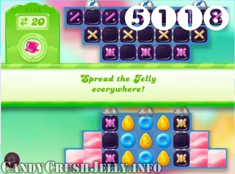 Candy Crush Jelly Saga : Level 5118 – Videos, Cheats, Tips and Tricks