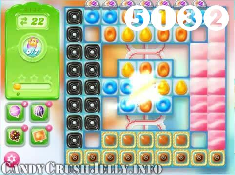 Candy Crush Jelly Saga : Level 5132 – Videos, Cheats, Tips and Tricks