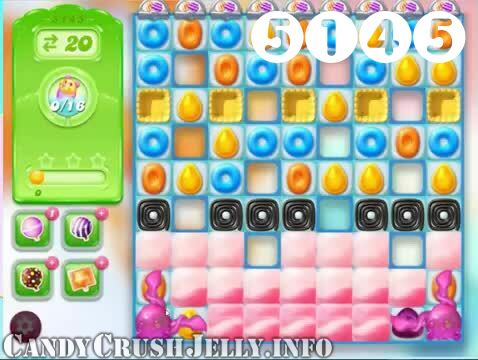 Candy Crush Jelly Saga : Level 5145 – Videos, Cheats, Tips and Tricks