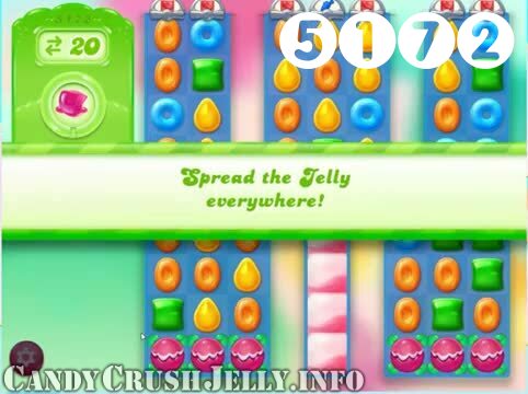 Candy Crush Jelly Saga : Level 5172 – Videos, Cheats, Tips and Tricks