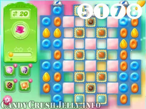 Candy Crush Jelly Saga : Level 5178 – Videos, Cheats, Tips and Tricks