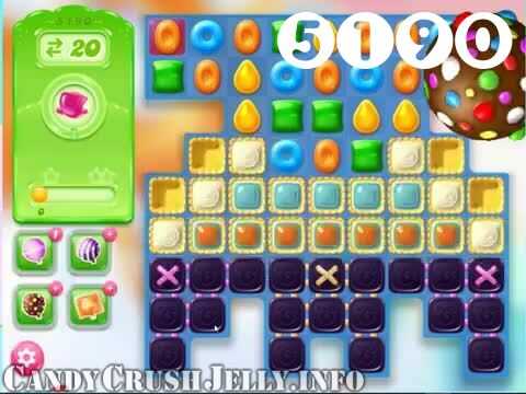 Candy Crush Jelly Saga : Level 5190 – Videos, Cheats, Tips and Tricks