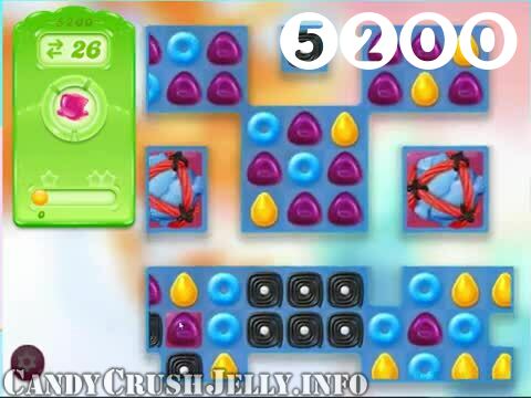 Candy Crush Jelly Saga : Level 5200 – Videos, Cheats, Tips and Tricks