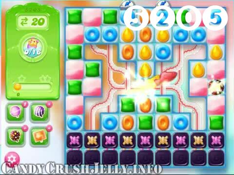 Candy Crush Jelly Saga : Level 5205 – Videos, Cheats, Tips and Tricks