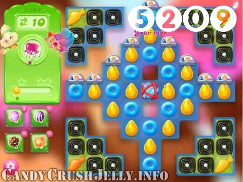 Candy Crush Jelly Saga : Level 5209 – Videos, Cheats, Tips and Tricks
