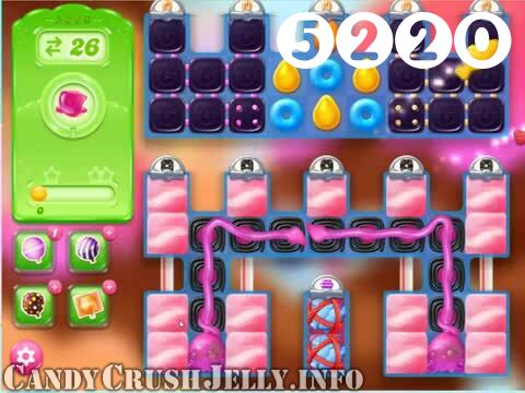 Candy Crush Jelly Saga : Level 5220 – Videos, Cheats, Tips and Tricks