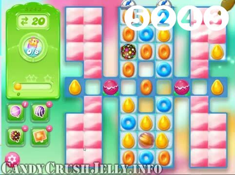 Candy Crush Jelly Saga : Level 5243 – Videos, Cheats, Tips and Tricks