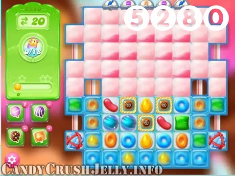 Candy Crush Jelly Saga : Level 5280 – Videos, Cheats, Tips and Tricks