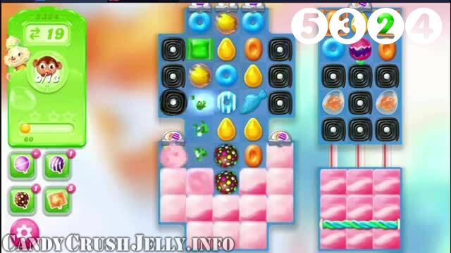 Candy Crush Jelly Saga : Level 5324 – Videos, Cheats, Tips and Tricks