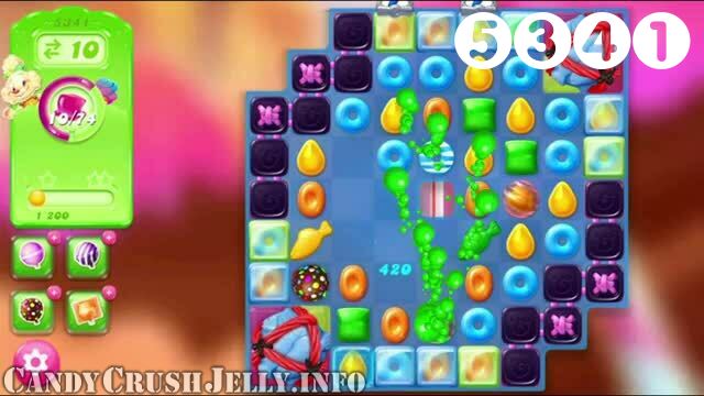 Candy Crush Jelly Saga : Level 5341 – Videos, Cheats, Tips and Tricks