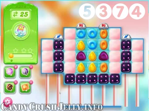 Candy Crush Jelly Saga : Level 5374 – Videos, Cheats, Tips and Tricks