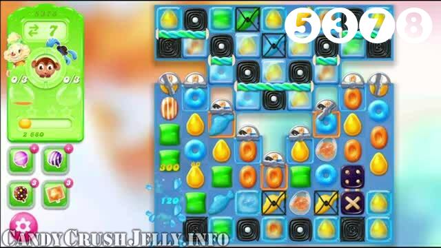 Candy Crush Jelly Saga : Level 5378 – Videos, Cheats, Tips and Tricks